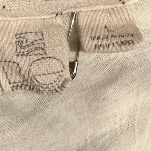 Women's Beige with Black Print Dress - Picture 3 of 5